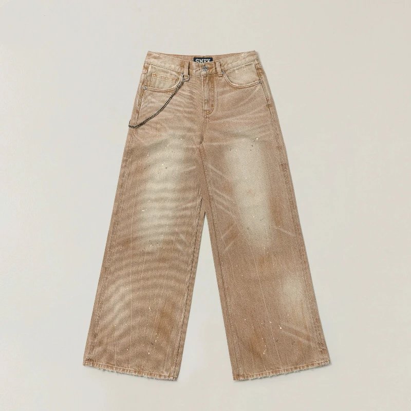 SMF Holographic Wide-Leg Jeans Multicolor - 11