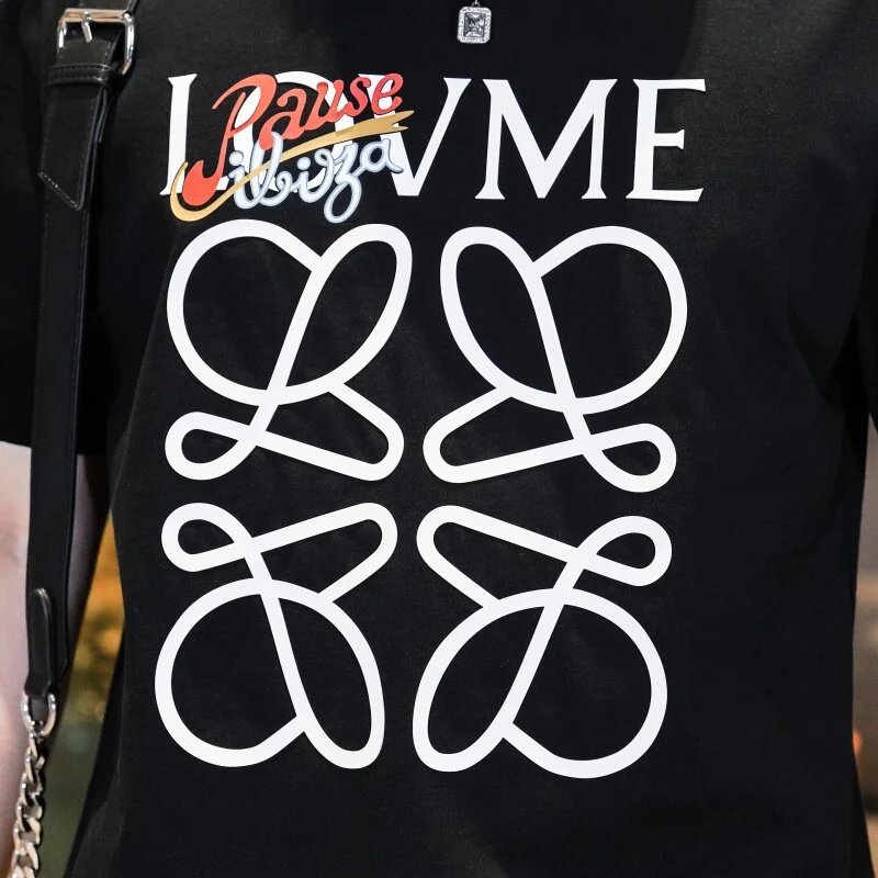 Loewe Anagram Logo T-Shirt Black - 10