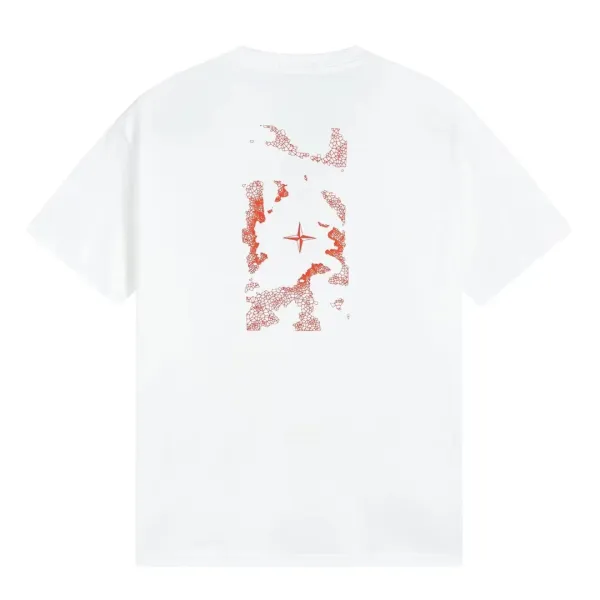 Design Abstract Graphic Print Black T-Shirt - 34