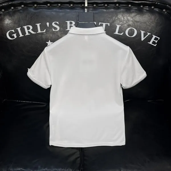 Fred Perry Classic Polo White with Black Trim Polo Polo Shirt - 9