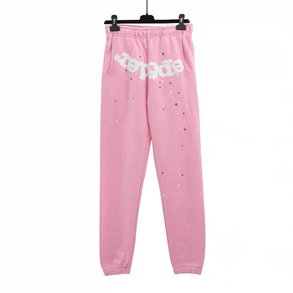 SP5DER Super Five Pink Graphic Hoodie - 2