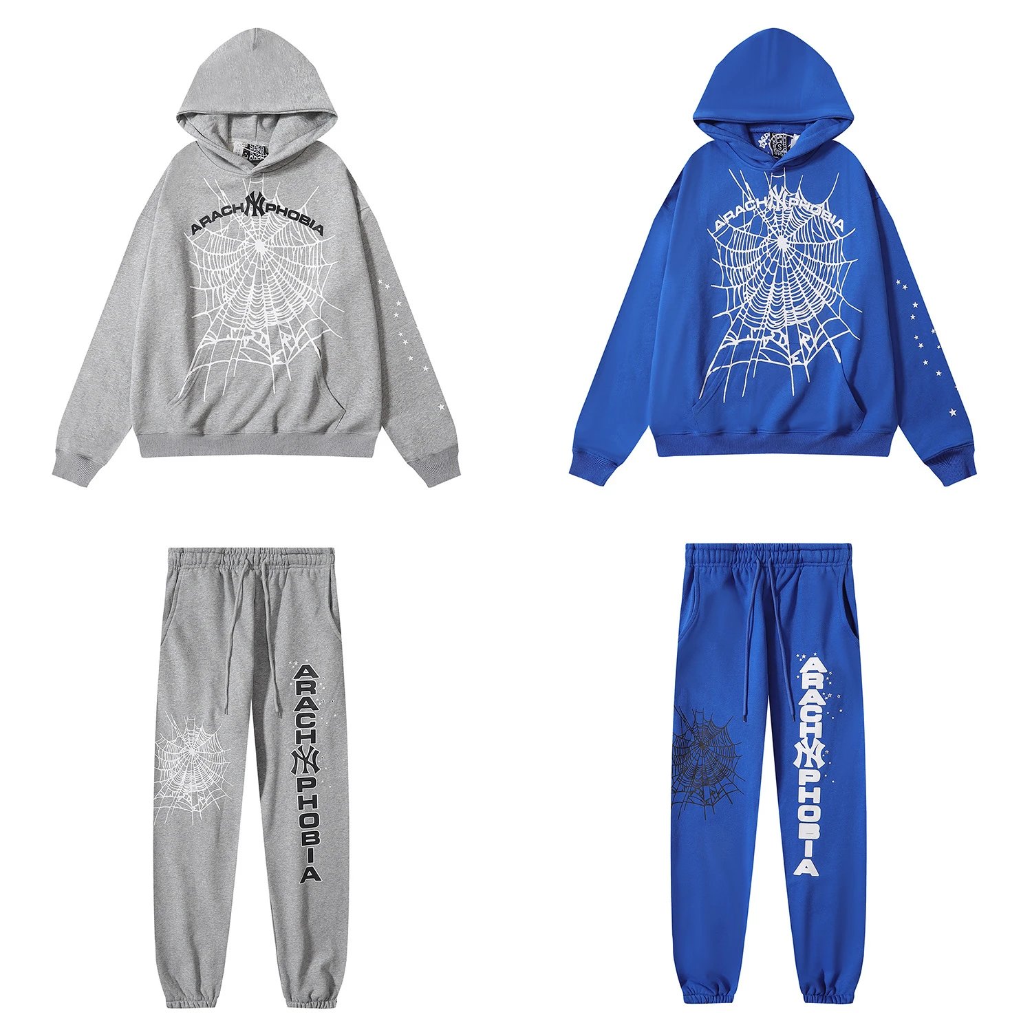 SP5DER Super Five Pink Graphic Hoodie - 29