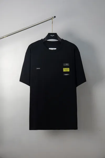 Maison Margiela Numeric Print Black T-Shirt - 3