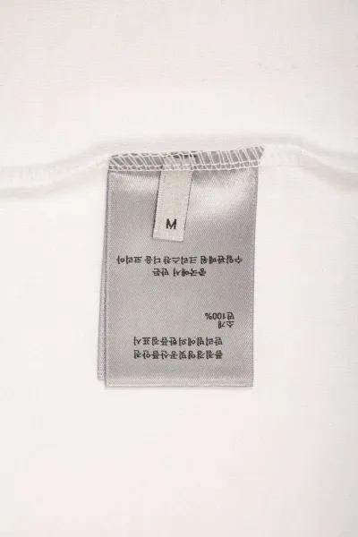 Dior x Stone Island Logo Print White T-Shirt - 52