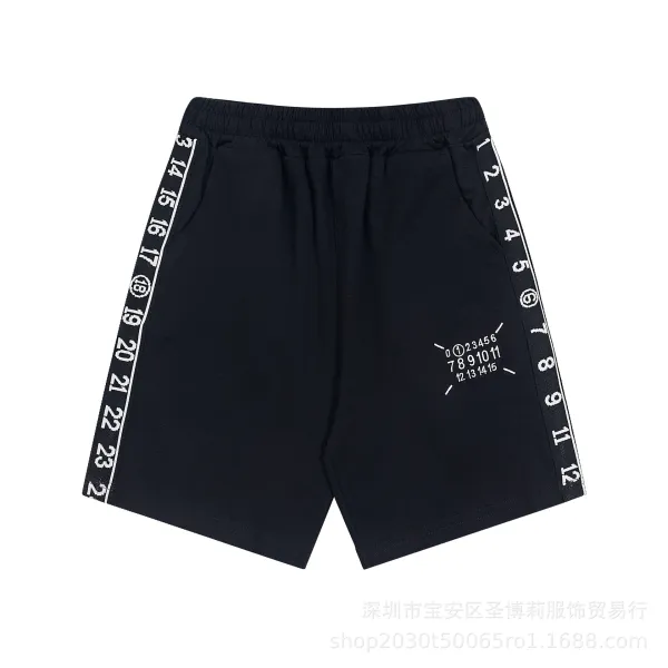Maison Margiela Replica Numbered Shorts Black - 6