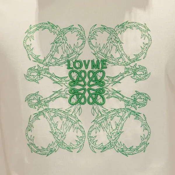 Loewe Anagram Print White T-Shirt - 17
