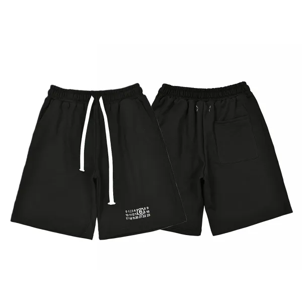 Maison Margiela Replica Numbered Shorts Black - 1