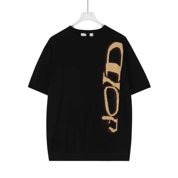 Dior 'For My Real Friends' Embroidered Knit T-Shirt White - 11