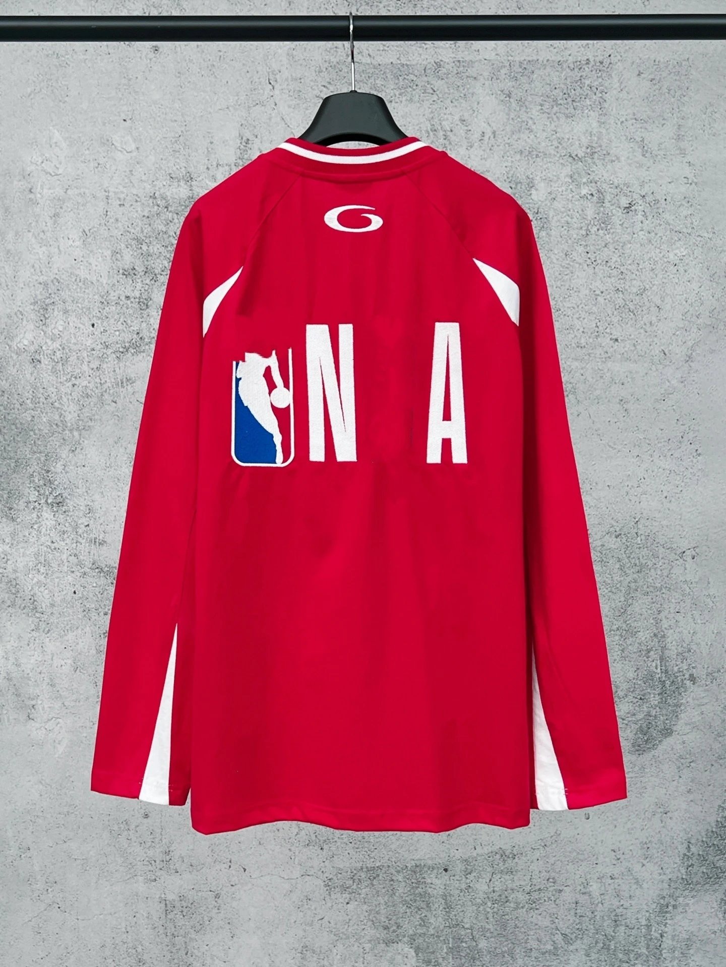 Balenciaga Lenciaga 10 Long-Sleeve Jersey White / Blue - 8