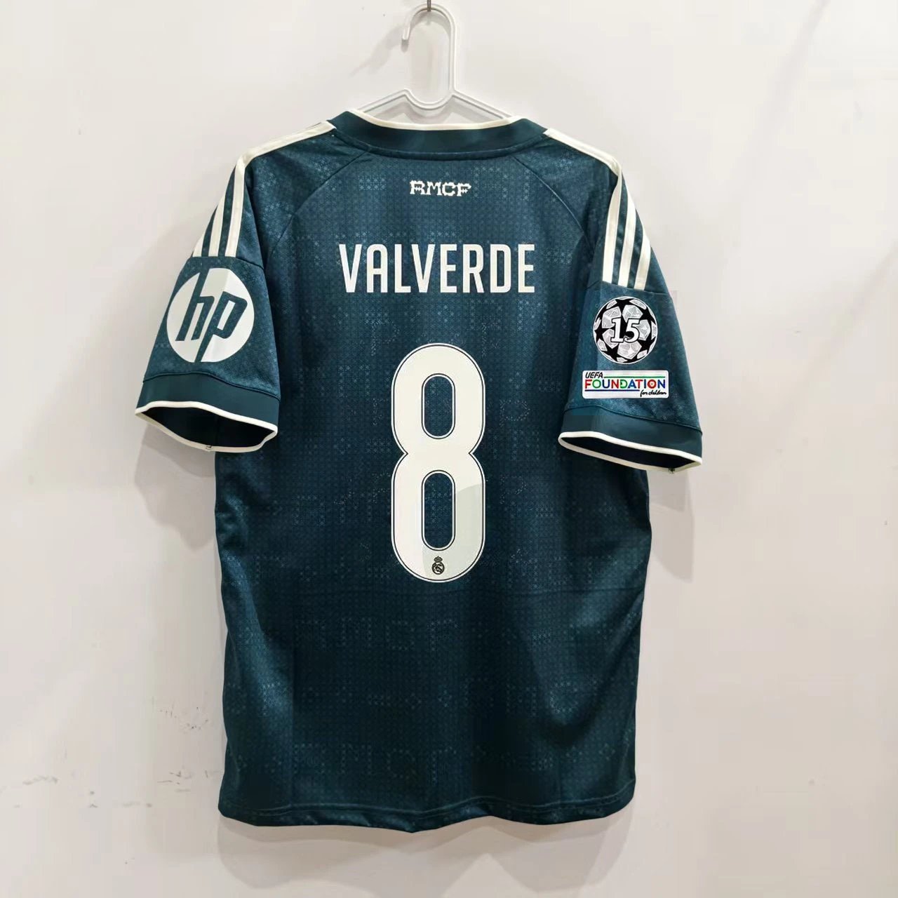 Real Madrid x Adidas Away Jersey 2023-24 Vini Jr. #7 Dark Green Football Jersey - 11