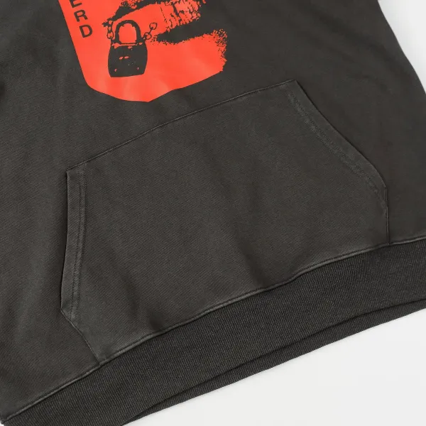 Design Oversized Hoodie Charcoal Gray Hoodie - 15