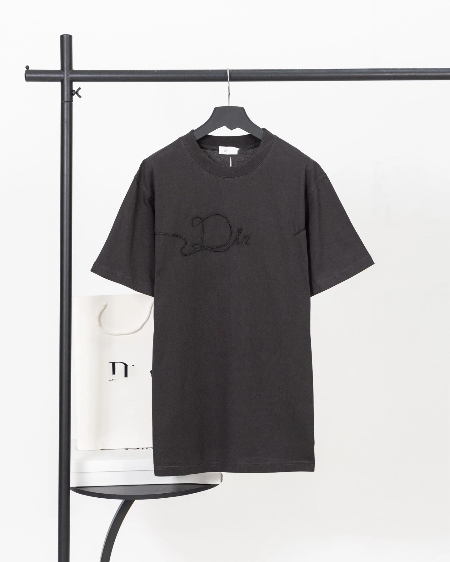 Dior Triangle Logo Black T-Shirt - 11