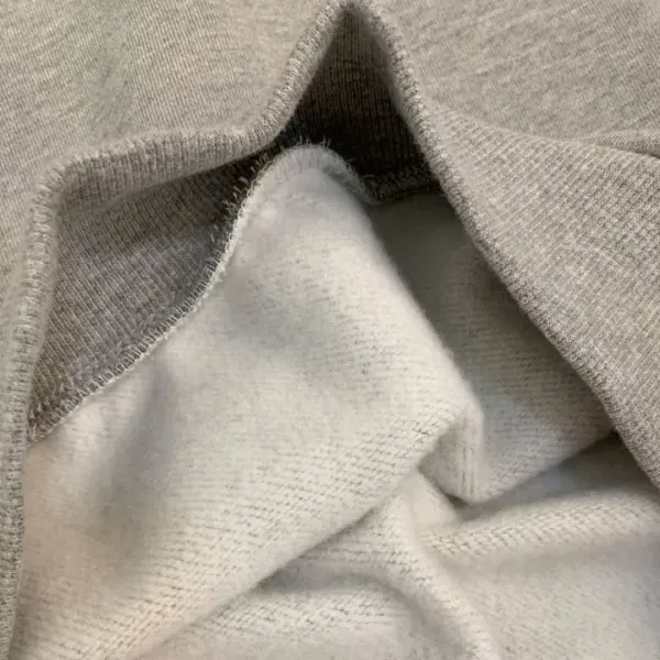 Design Minimalist Logo Sweatshirt Beige Hoodie - 9