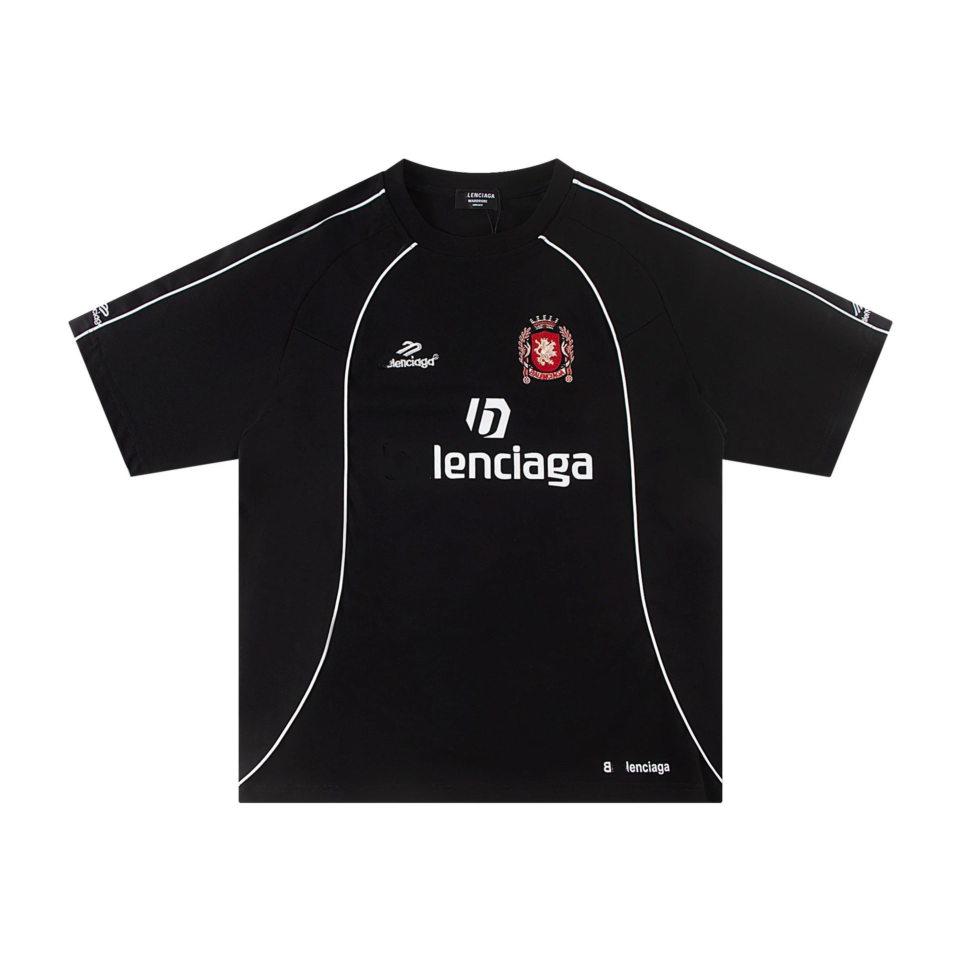 Design Lenciaga Football Jersey Pink T-Shirt Jersey - 9