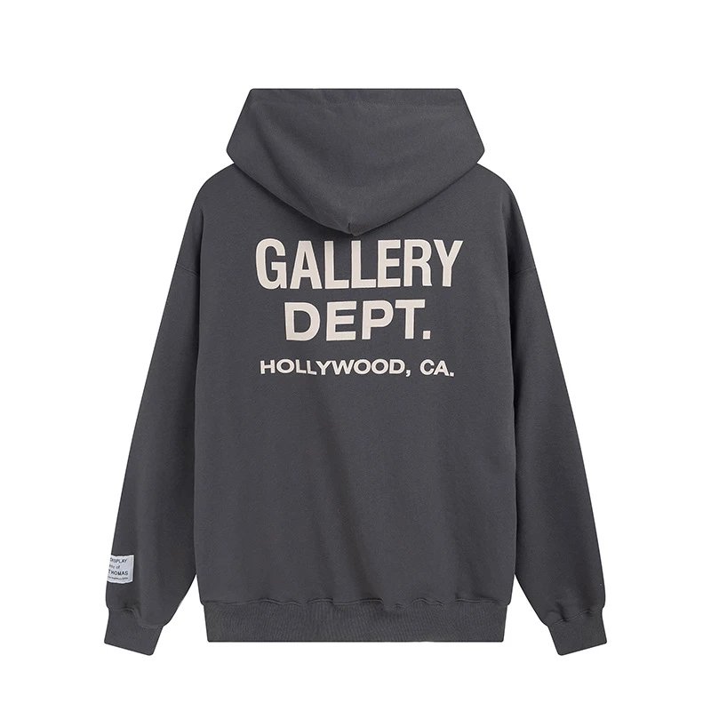 Gallery Dept. Logo Hoodie Black - 16