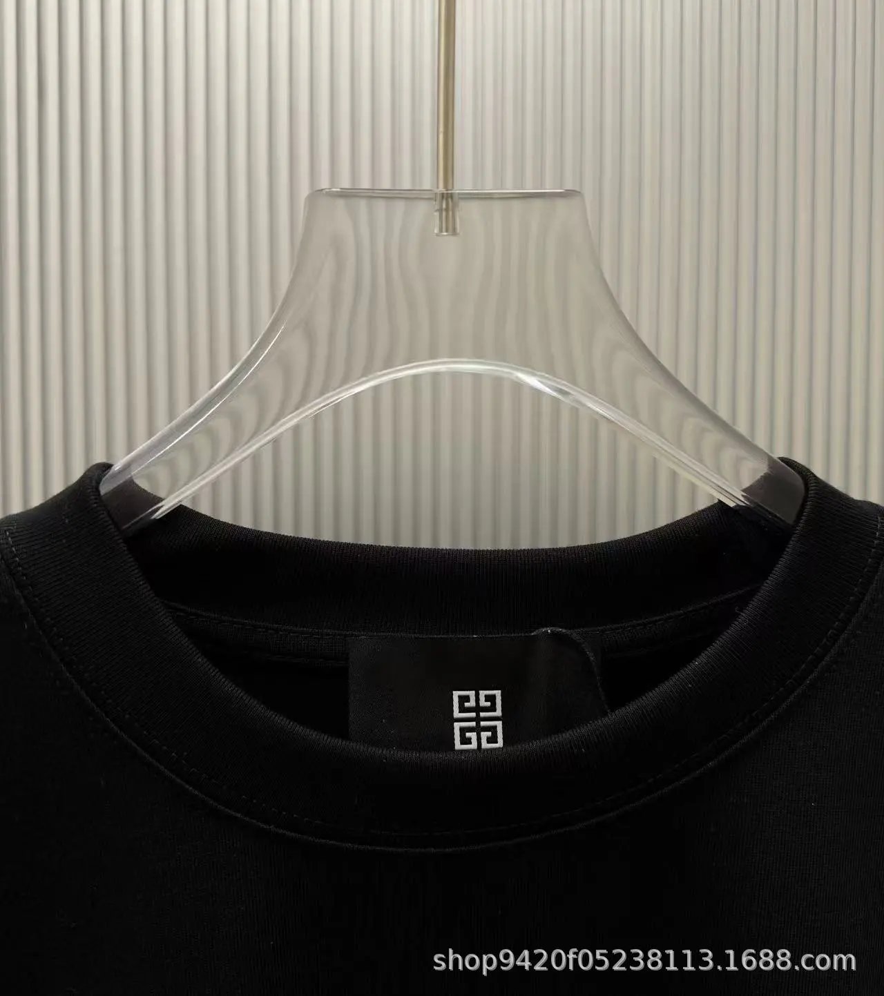 Givenchy 4G Logo Print Black T-Shirt - 8