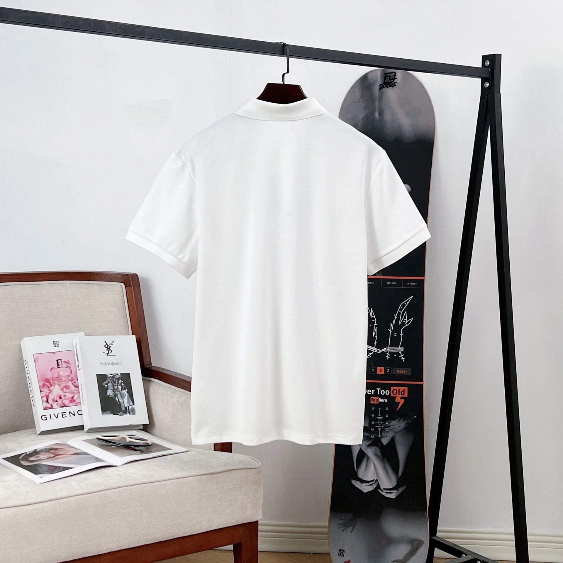 Louis Vuitton Embroidered LV Logo White Polo Polo Shirt - 4