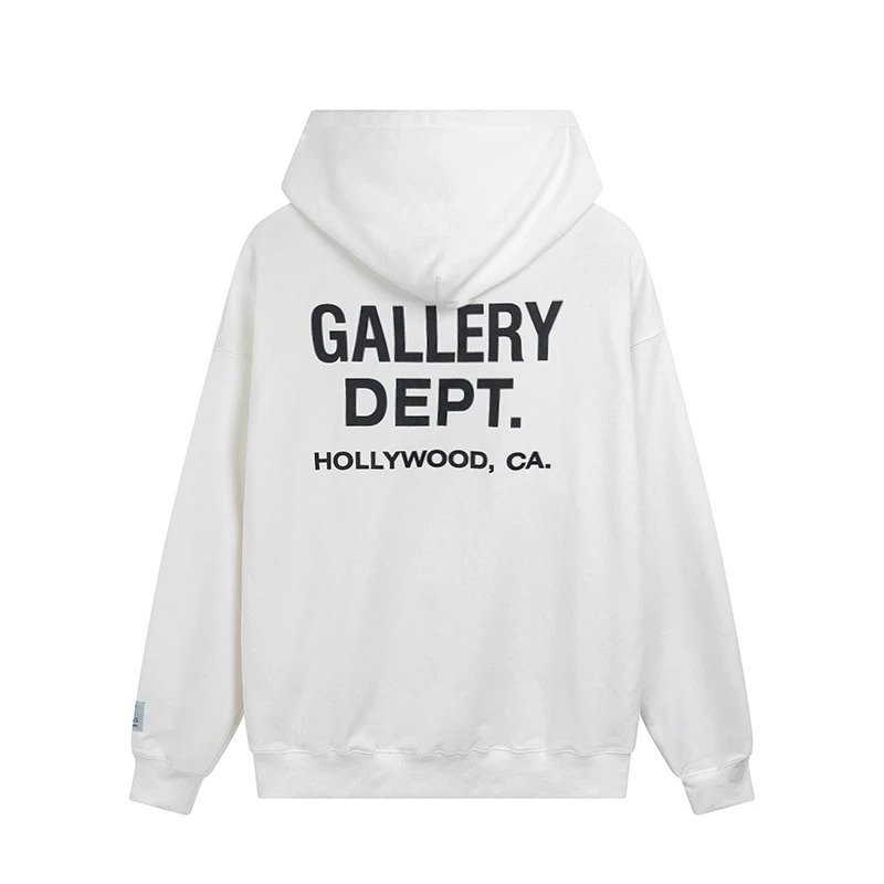 Gallery Dept. Logo Hoodie Black - 8