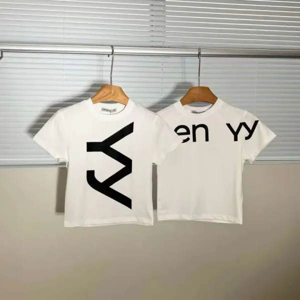 Design Open YY Logo Graphic T-Shirt White Tops.t Shirts - 7