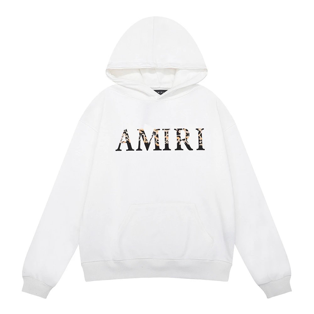 Amiri Bandana Rabbit Hoodie White - 25