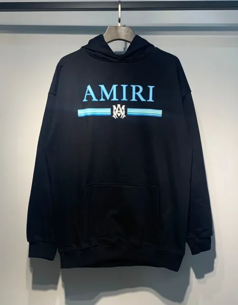 Amiri Hollywood Logo Hoodie Black - 27