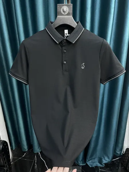Fred Perry Classic Polo White with Black Trim Polo Polo Shirt - 10