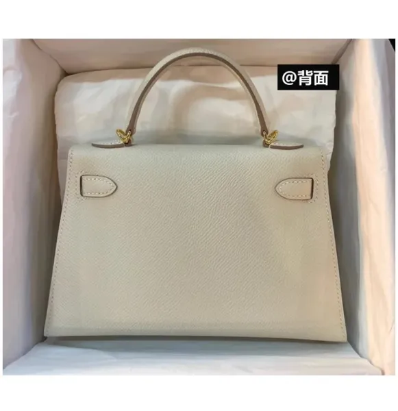 Hermès Kelly 25cm Epsom Black Gold Hardware Handbag - 22
