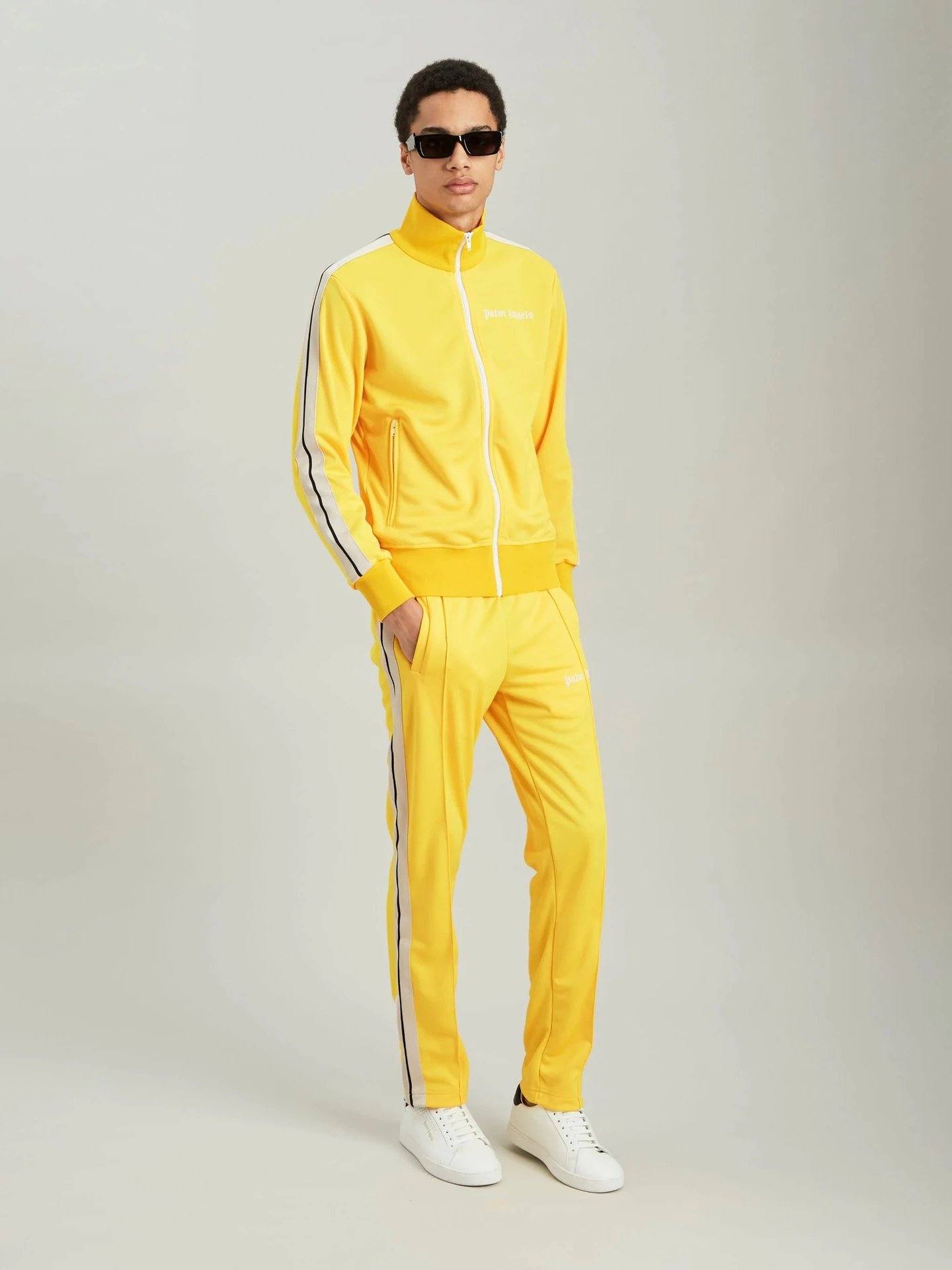 Nike Air Force 1 Low White Purple Swoosh Sneakers - 41