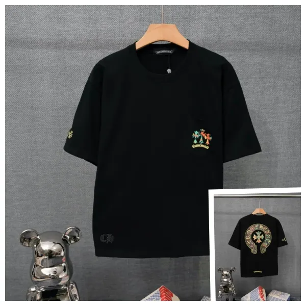 Chrome Hearts Cross Motif Pocket T-Shirt Black - 1