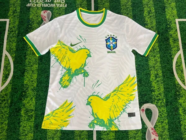 Nike Brazil 2022 FIFA World Cup Pink Christ the Redeemer Jersey - 6