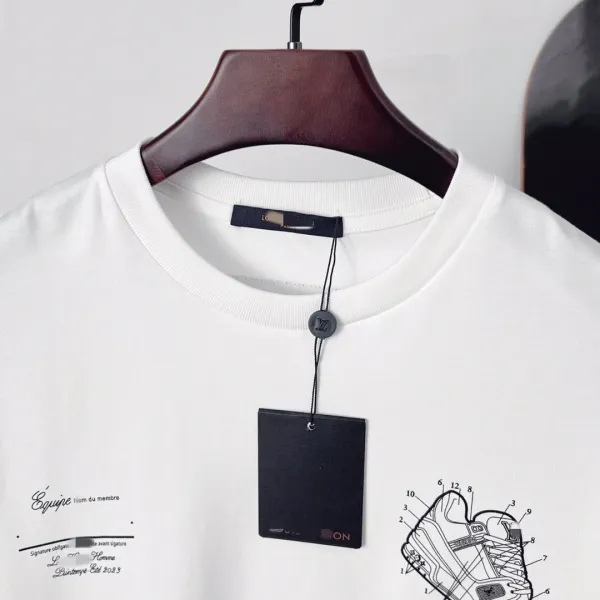 Design Trainer Technical Diagram White T-Shirt - 7