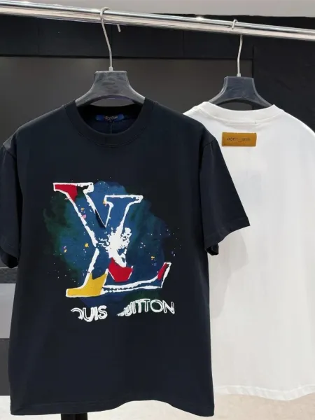Design Mountain Print Graphic T-Shirt White - 6