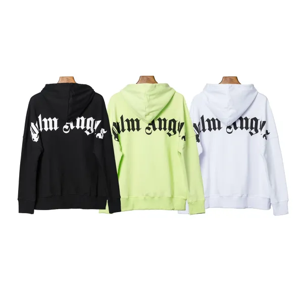 Palm Angels Long Sleeve Spirit Jersey Lime Green Tops - 18