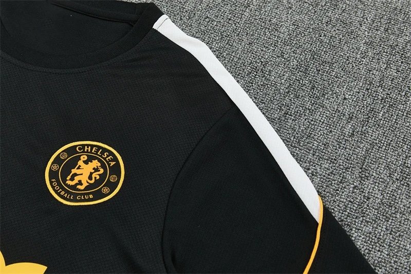 CBF Brazil Training Kit White Yellow Black Jersey and Shorts Set - 11
