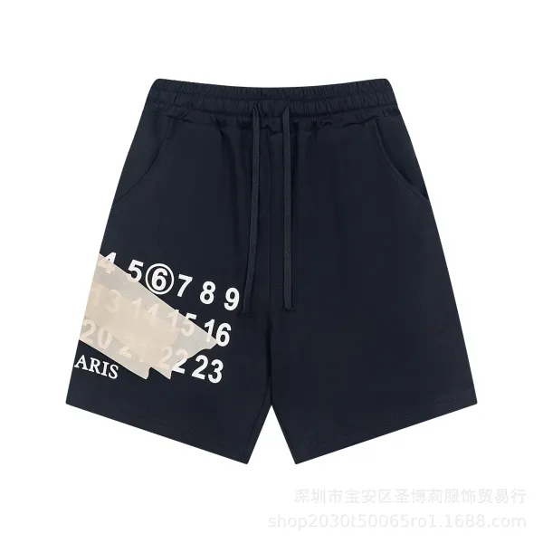 Maison Margiela Replica Numbered Shorts Black - 11