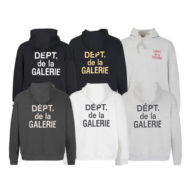 Gallery Dept. Logo Hoodie Black - 22