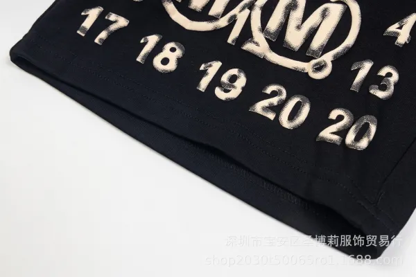 Maison Margiela Replica Numbered Shorts Black - 31