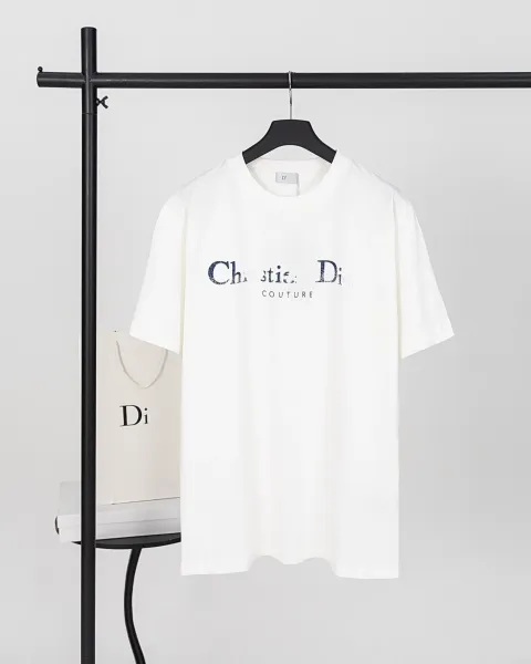 Dior Chit Di Couture Light Blue T-Shirt - 5
