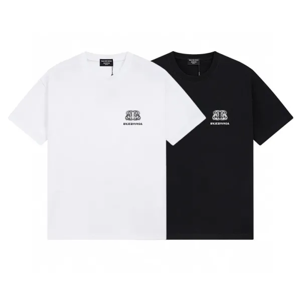 Balenciaga x UNKOWN Character Graphic T-Shirt Black - 24