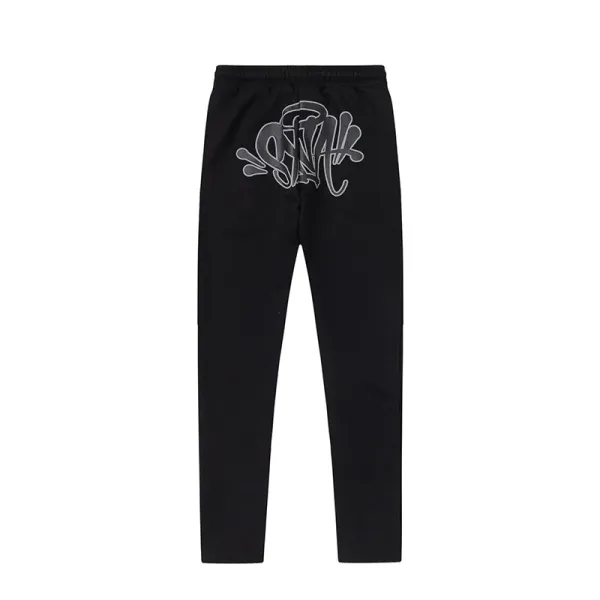 Design Graffiti Logo Sweatpants Black - 1