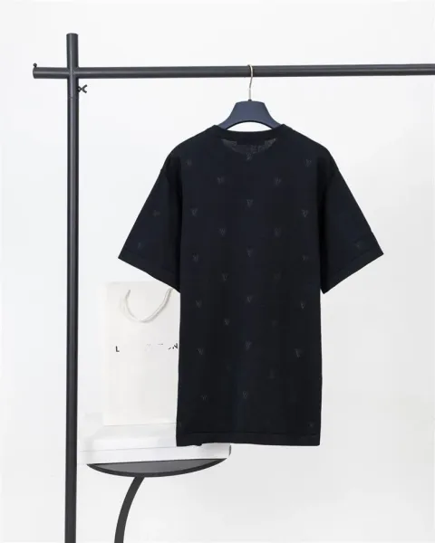 Louis Vuitton Monogram Embossed White T-Shirt - 17