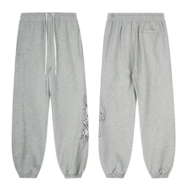 Design Logo Sweatpants Black - 40