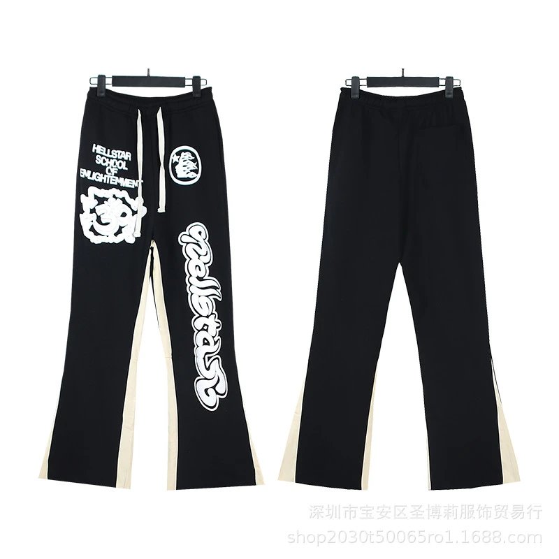 Hellstar X-Star Graphic Sweatpants Black - 46