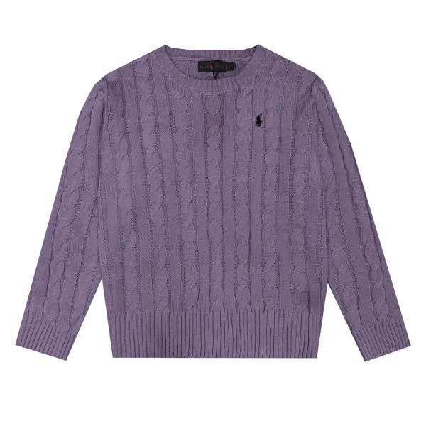 Polo Ralph Lauren Cable Knit Sweater Yellow - 8
