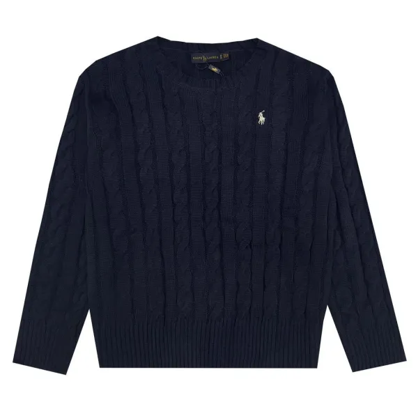 Polo Ralph Lauren Cable Knit Sweater Yellow - 14