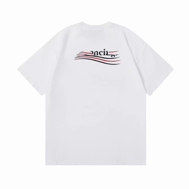 Design Wave Logo Graphic T-Shirt White - 5