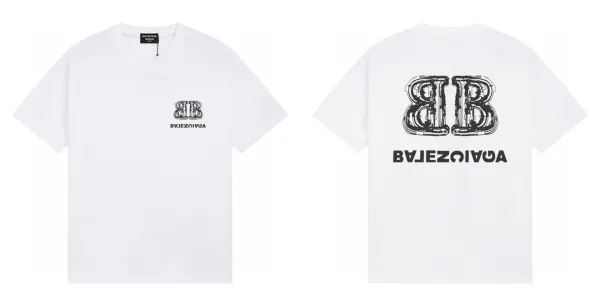 Balenciaga x UNKOWN Character Graphic T-Shirt Black - 8