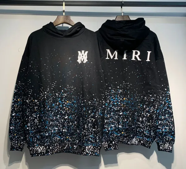 Amiri Hollywood Logo Hoodie Black - 31