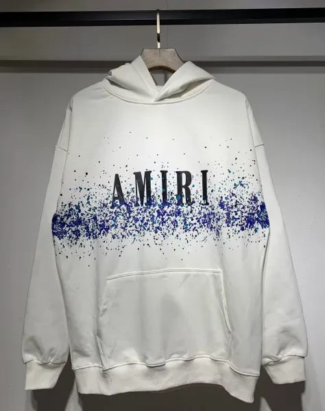 Amiri Hollywood Logo Hoodie Black - 41