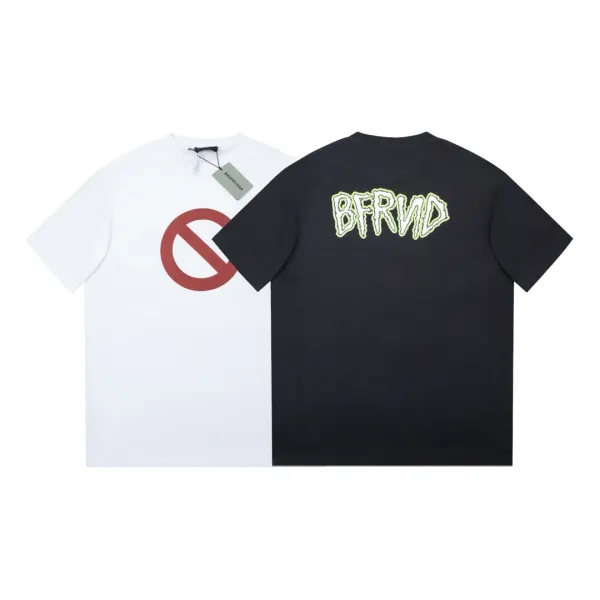 Balenciaga x UNKOWN Character Graphic T-Shirt Black - 31